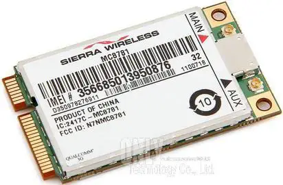 Беспроводная карта Sierra MC8781 3G WWAN HSUPA HSDPA UMTS GSM GPRS EDGE для DELL D420 D430 D620 и подходит Asus Acer