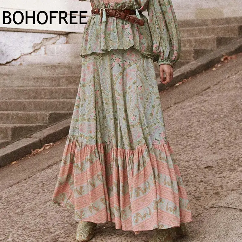 city lights maxi skirt