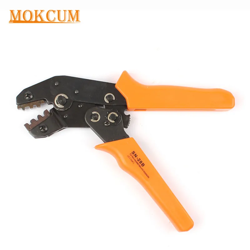 

SN-28B SN-48B Terminals Crimper Pliers Professional Wire Crimping Hand Tool for Dupont Connector Ratcheting AWG 28-18 26-16