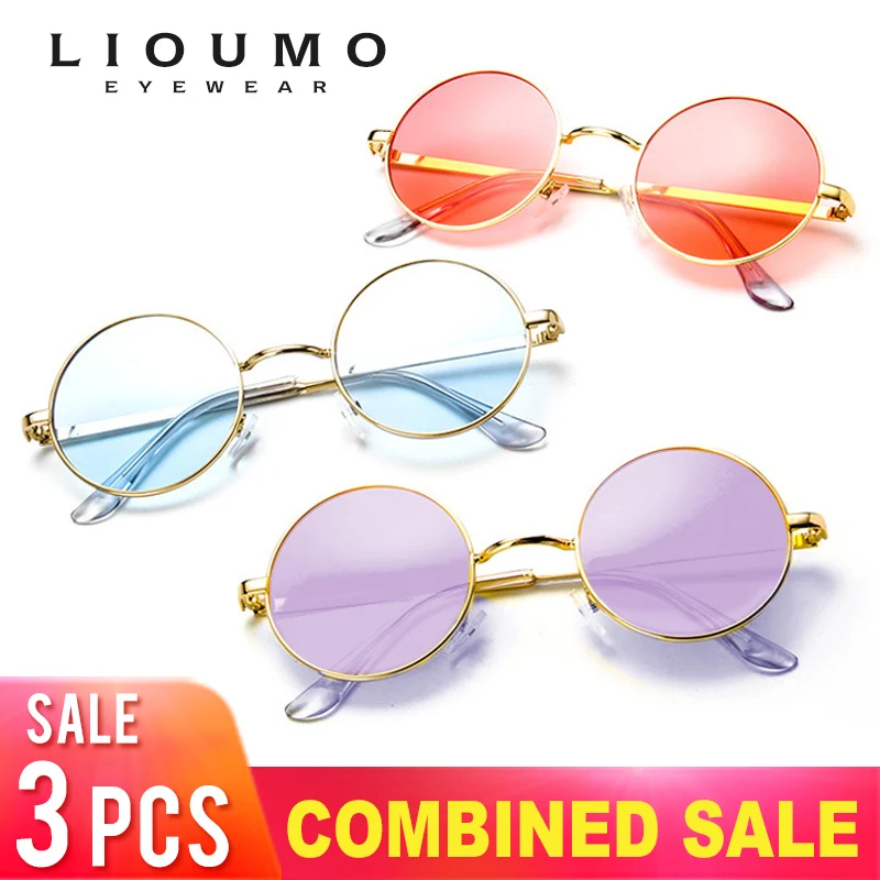 3PCS Combined Sale Ocean candy color Tinted lens Unisex Sunglasses Men