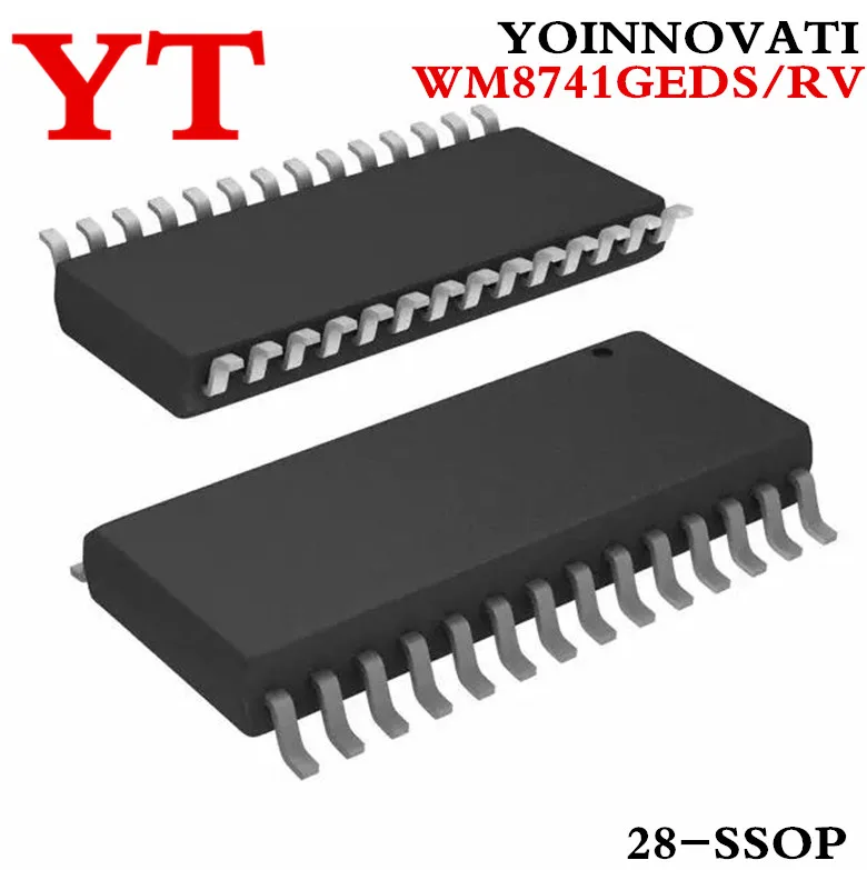 Бесплатная доставка 1 шт./лот WM8741GEDS/RV WM8741GEDS WM8741 ЦАП 24 бит STER 192 кГц 28SSOP лучшее