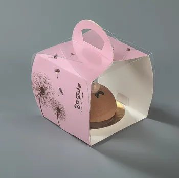 

Factory Provide Clear Plastic Cake Packaging Box Dessert Box
