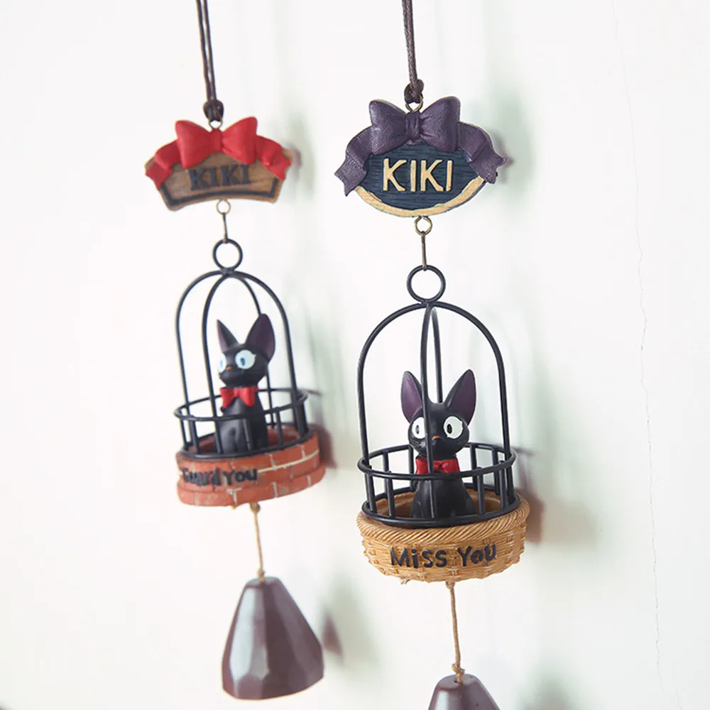 

Anime Studio Ghibli Kiki's Delivery Service Windbell Wind Chime Bell PVC Action Figure Resin Collection Model Toy Doll Gifts