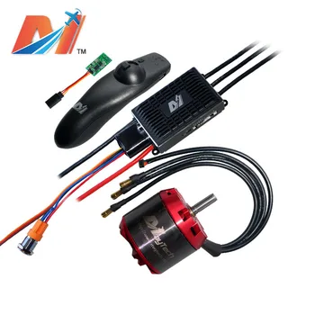 شراءوحدة تحكم عن بعد بلوحة طويلة كهربائية من Maytech بمحرك 6355 200 كيلو فولت محرك Bldc لوح تزلج كهربائي Vesc متحكم 100A