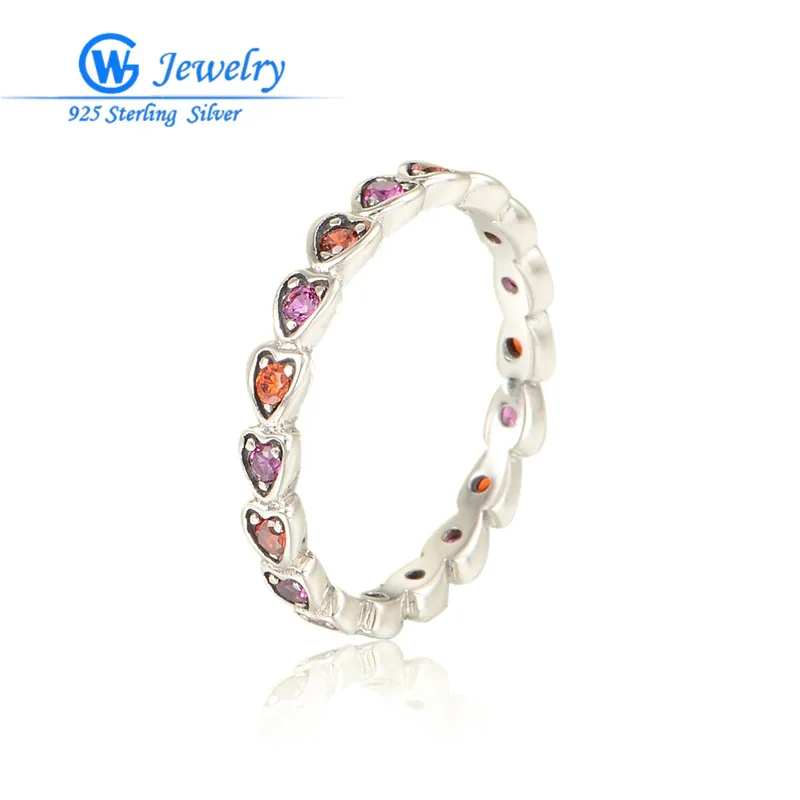 

GW Fashion Jewellery Ring For Women Wedding Crystal Jewerly 925 Sterling Silver For Women RIPY035H20