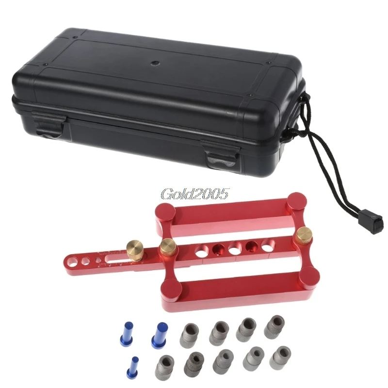 

Self Centering Dowelling Jig Metric Dowel 6/8/10mm Drilling Tools Woodworking Oct Drop ship