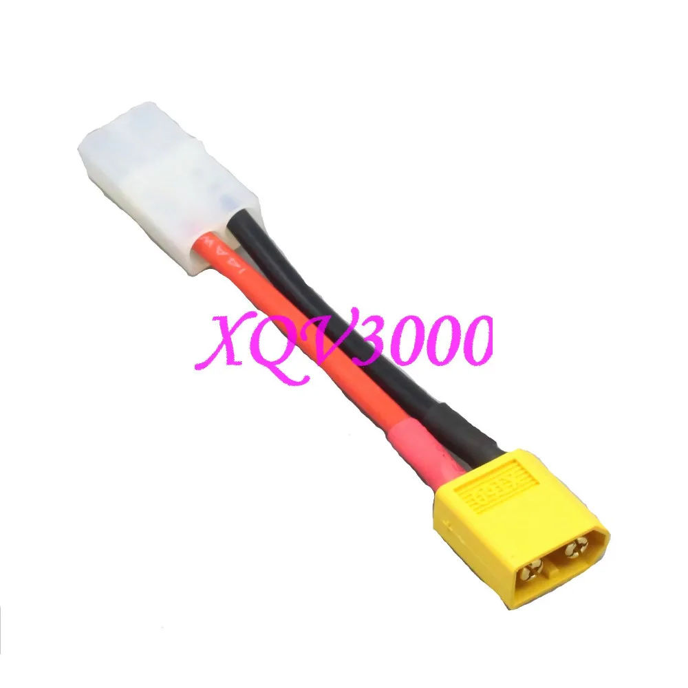 

RC XT60 Male To TAMIYA Female Charger Adapter Lead 14AWG 5CM Wire for Car Boat Lipo Battery NIMH