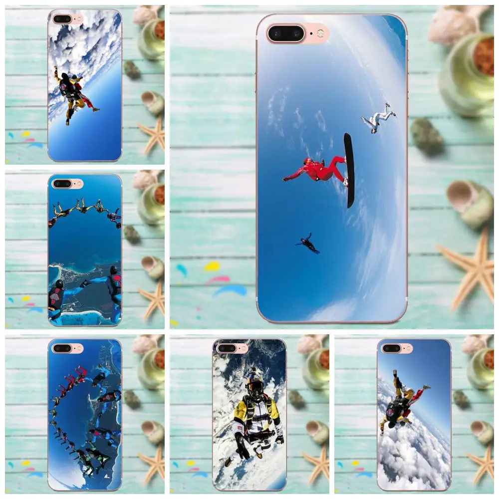 Экстремальный Спорт Skydive Skydivers парашютный для LG Nexus 5 5X G2 G3 mini spirit G4 G5 G6 K4 K7 K8 K10 2017 V10