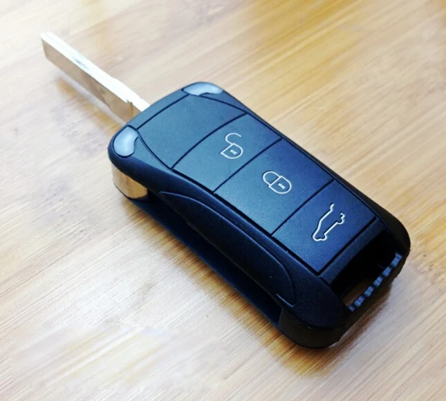 3 Buttons Replacement Remote Control Flip Key Shell Case Fob For