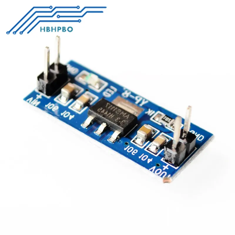 10 шт. ams1117 LM1117 модуль DC-DC 4.5 В-7 В до 3.3 Шаг вниз Питание для Arduino Raspberry Pi Новый |