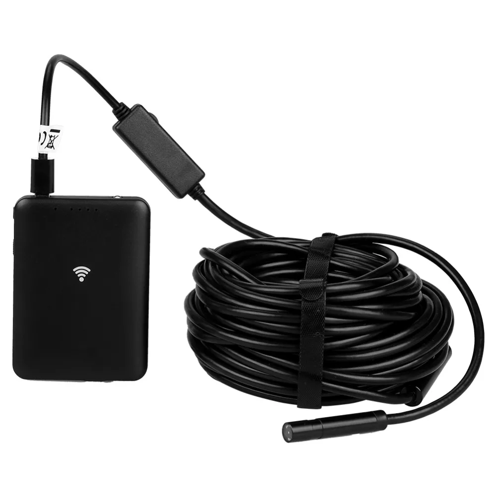 Эндоскоп 15M HD USB WiFi с водонепроницаемой змеиной камерой для смартфонов Android и