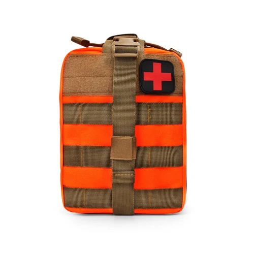 Открытый EDC Molle тактическая сумка, сумка для экстренной первой помощи, сумка для путешествий, кемпинга, туризма, альпинизма, медицинские наборы, сумки - Цвет: Orange