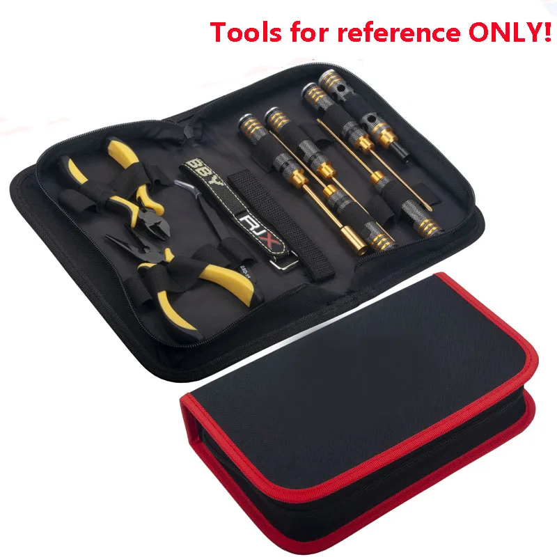 

RC Tools Storage Bag Screwdriver Wrench Spanner Zipper Bag Storage Carrying Box For RC Airplane/Boat/Car Model Tools Storage