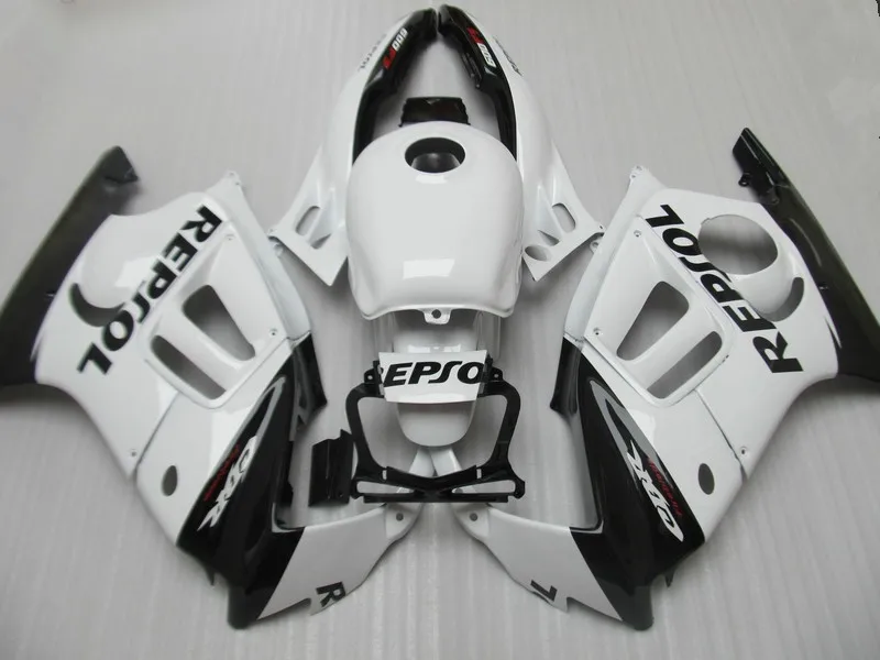 

Motorcycle Fairing Kit for HONDA CBR600F3 95 96 CBR 600F3 CBR600 1995 1996 ABS white gloss black Fairings set+7gifts HW07