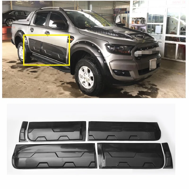 BODY CLADDING SIDE DOOR TRIMS PLATE FIT FOR T7 RANGER EXTERIOR BODY