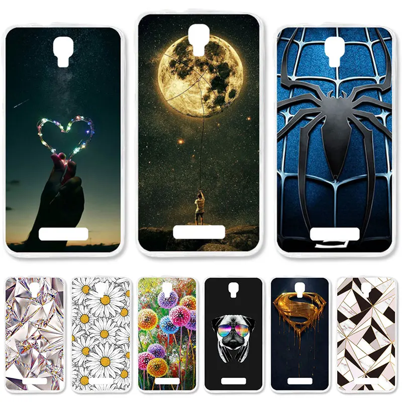 

TAOYUNXI Soft TPU Case For ZTE BLADE L5 Cases For ZTE BLADE L5 Plus 5.0 inch Flexible DIY Painted Protective Silicone Covers