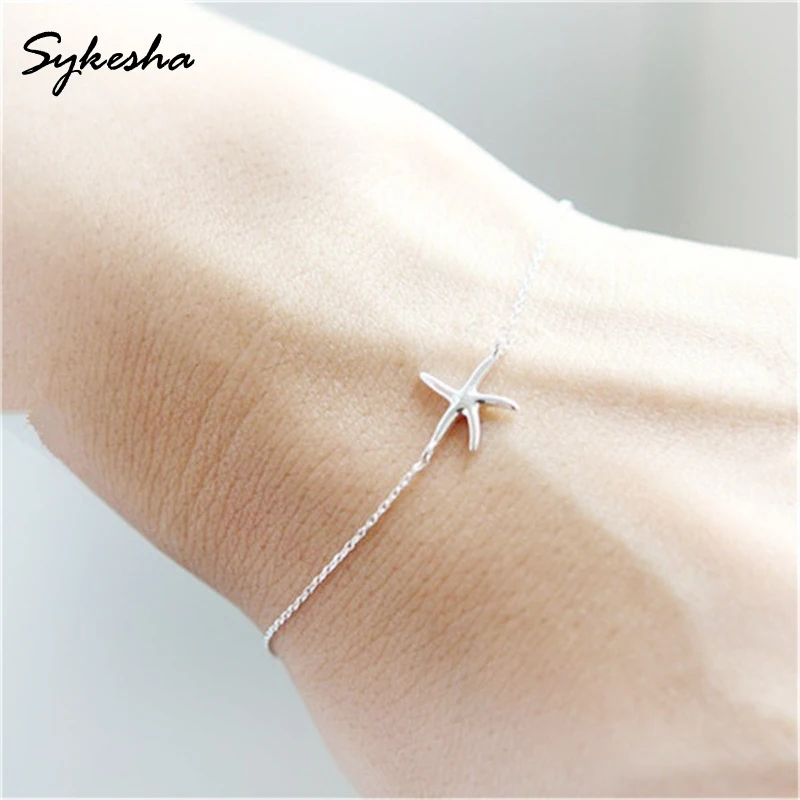 

2019 Women New Stylish Star Ankle Bracelets Starfish Shell Charm Alloy Anklets Beach Jewelry Tourism Accessories