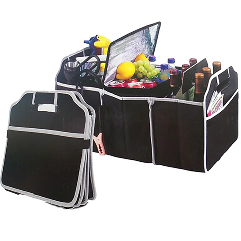 

Newest Car Collapsible Foldable Boot Organizer Space Saving Auto Trunk Storage Box