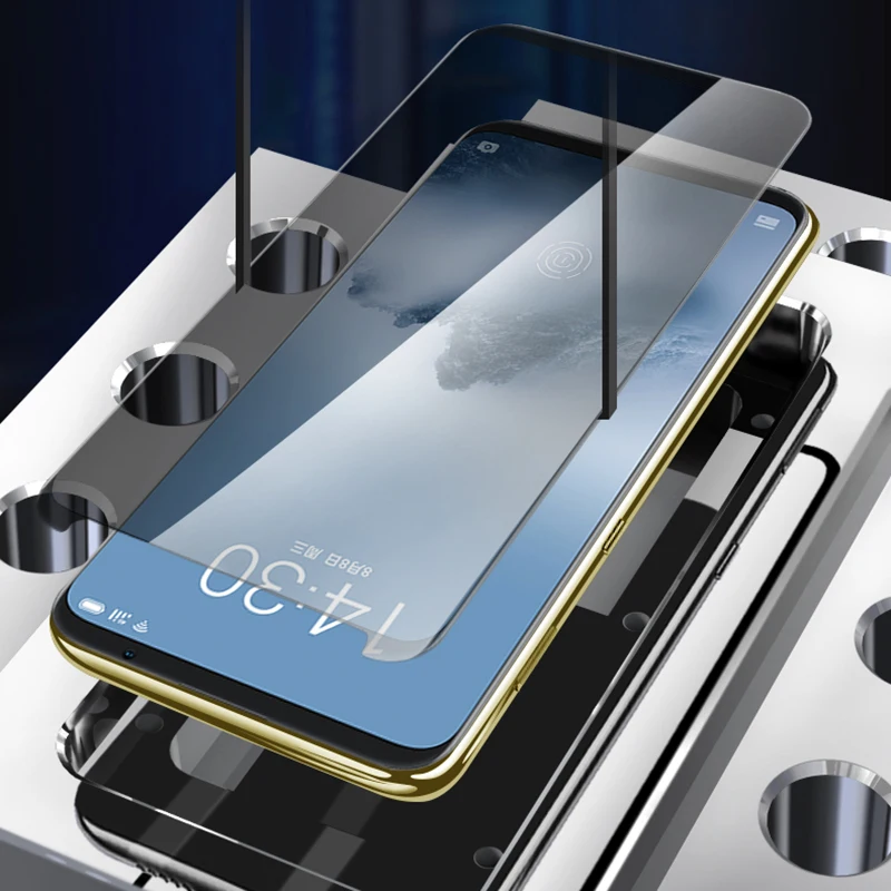 Микроданные для Meizu 16 16S 16X 9H анти шпионское закаленное стекло антибликовое
