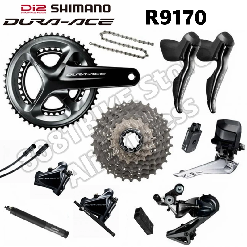 Shimano Dura Ace Di2 R9170 групсет Гидравлический дисковый тормоз плоское Крепление 2x11