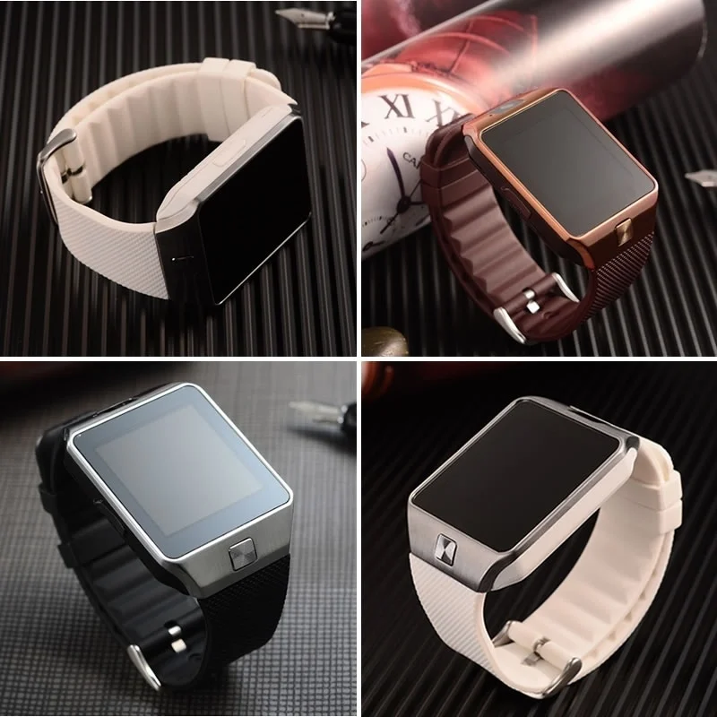  Smart Watch For Men Smartwatch DZ09 Bluetooth Connect Watch Men's Clock Android Phone Call SIM TF C - 32952648776