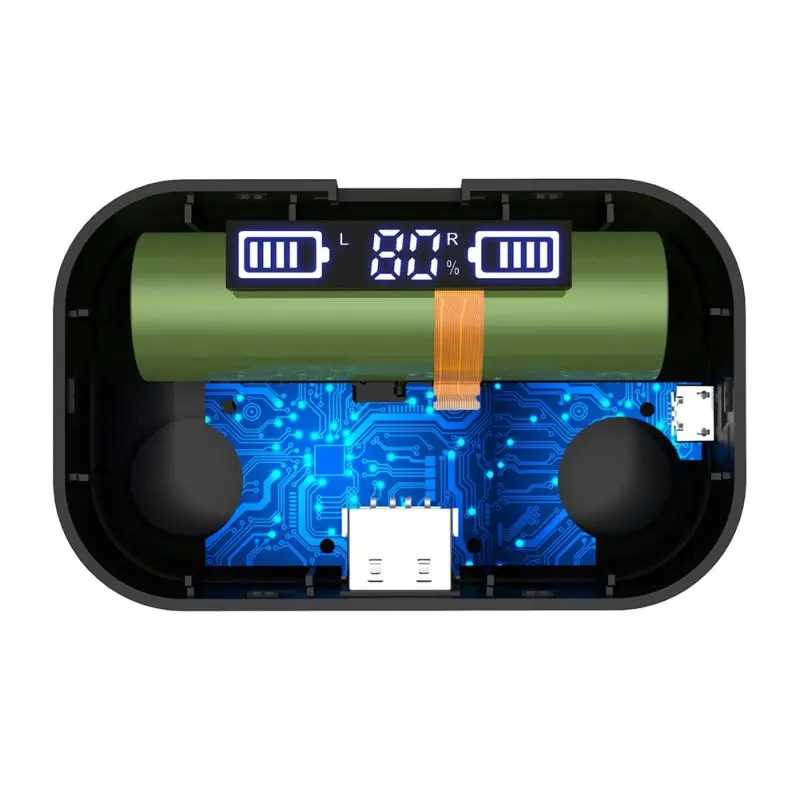 Bluetooth Stereo Earphone Wireless Earphones X11 TWS Waterproof Earphones Smart 3000mAh Power Bank Phone Holder In-ear Headset