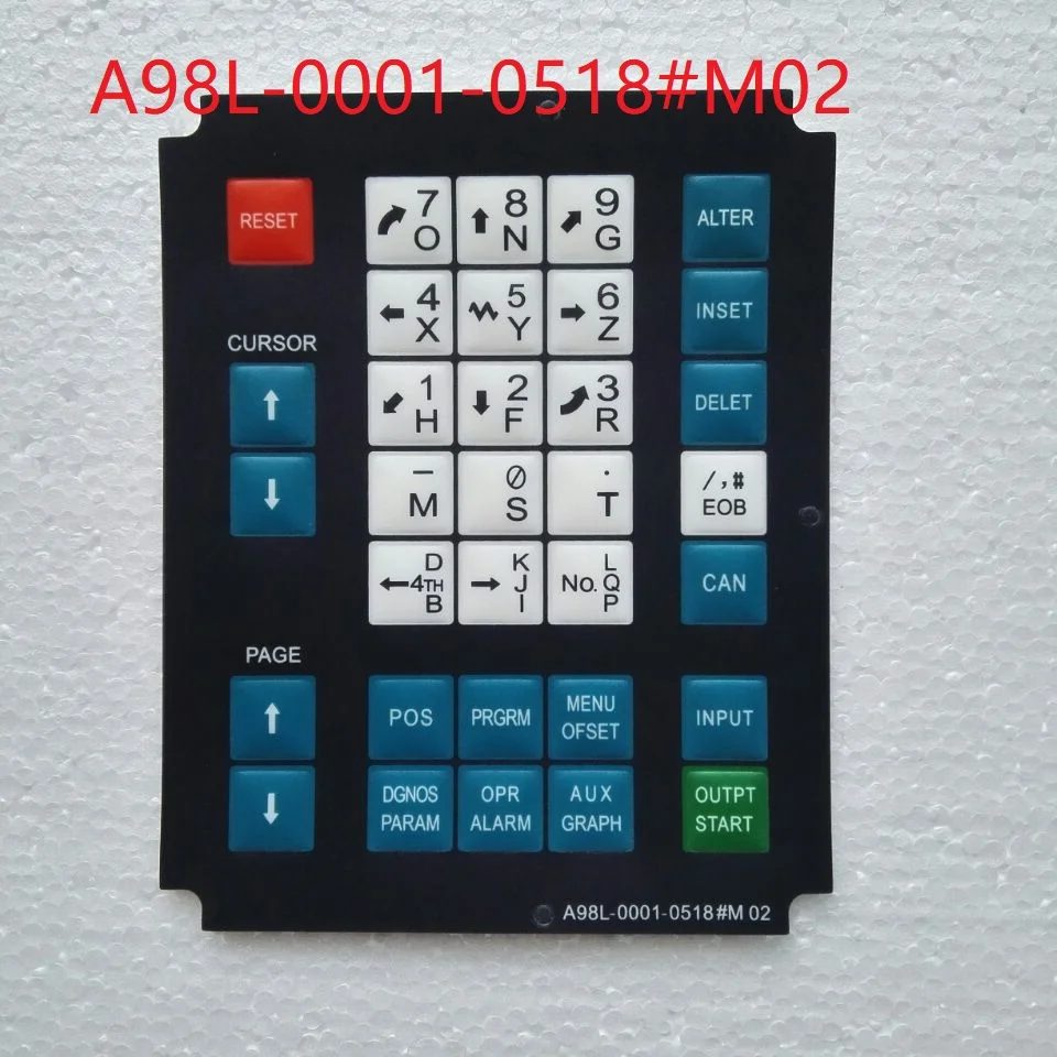 

100% New Keypad A98L-0001-0518#M02 A98L-0001-0524T 0524#J A98L-0001-0524#S A98L-0005-0298