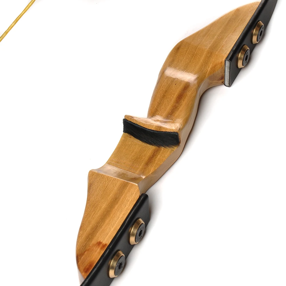 Mongol com Alça de Madeira e Resto para a Direita Tiro com Arco Libras Arco Recurvo Mão Esquerda Usuário Caça Tiro 30 - 40 11 Cheap Arco e flecha