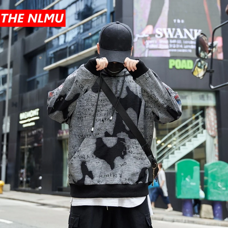 

Harajuku Hoodie Sweatshirts Men Women 2018 Letter Embroidery Print Hood Pullover Mens Hip Hop Streetwear Tracksuit Hoodies WE362