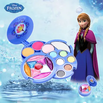 

Beauty Fashion Toys 2019 New Disney Frozen Child Cosmetic Makeup box Princess Set Girl Play House Toys Christmas birthday Gifts