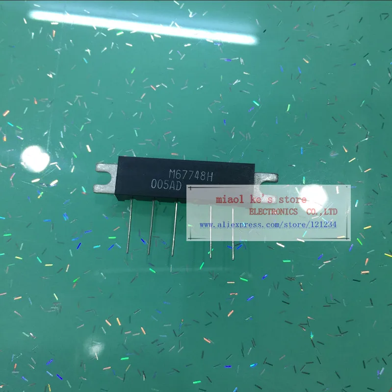 

M67748H ~ RF POWER MODULE [ 150-175MHz, 12.5V, 7W, FM PORTABLE RADIO ]