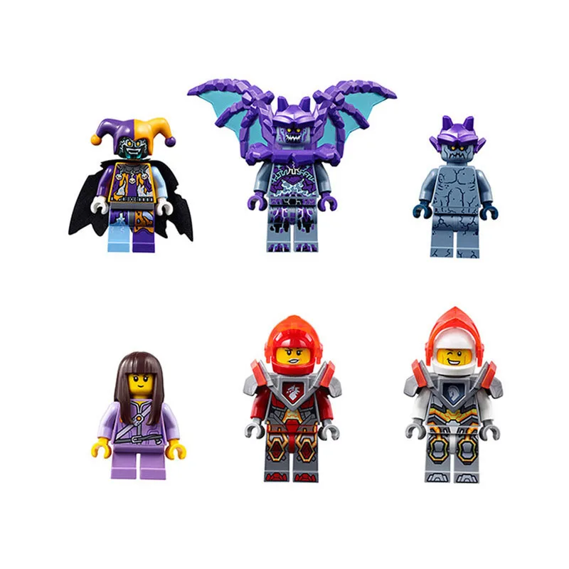 Подарки 70352 Pogo Bela 10597 Nexus Knights Jestro штаб квартира модели строительные блоки кирпичи