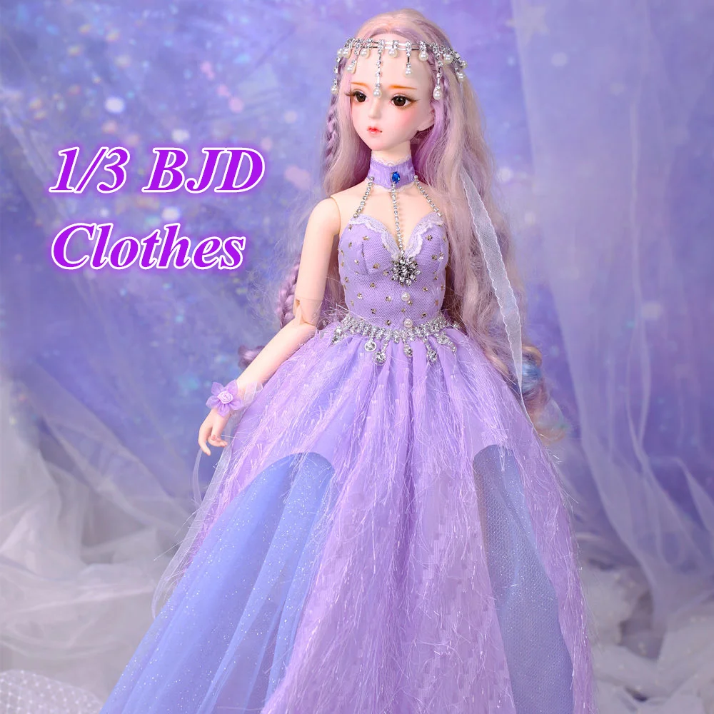 Одежда для 1/3 BJD 62 см изысканное платье ручной работы Высокое качество Бесплатная