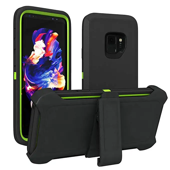 

Armor Series Shock Proof Aqua Case for Samsung Galaxy S8 S9 S10 plus S6 S7 edge S10E Note 8 9 5 Cover Defender Case Belt Clip