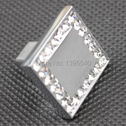 

New K9 Crystal Cabinet Drawer Knobs Modern Cabinet Handles Furniture Hardware Kitchen Knobs Wardrobe Closet Pulls Bars