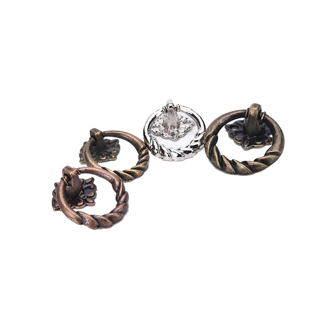 Vintage Antique Drawer Dresser Cupboard Cabinet Knobs Old Drop Ring Vintage Antique Drawer Dresser Cupboard Cabinet Knobs Old Drop Ring Pulls Handle With 2 Screw 2 - Vintage Antique Drawer Dresser Cupboard Cabinet Knobs Old Drop Ring