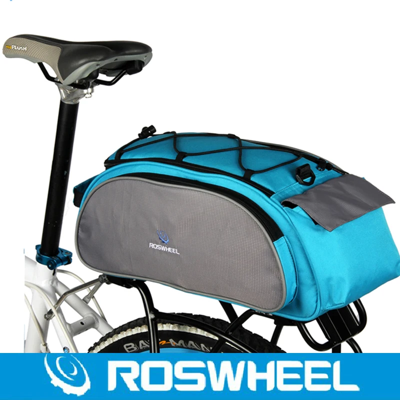 Roswheel Bike Bag Bicycle Carry Bag 600D Polyester 13L Cycling Rear