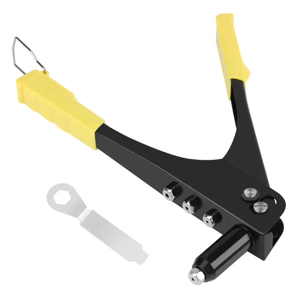 Practical Riveter Gun Manual Light Weight Riveter Gun Kit Blind Rivet Hand Gutter Repair Heavy Duty Tool