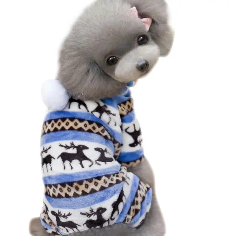 

Warm Clothes Autumn/Winter Pet Jacket Stuffed Puppy Dog Sweater Coat Dress Winter Clothes