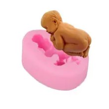 3D сон ребенок ручной работы мыло Плесень шоколадный торт украшения инструменты