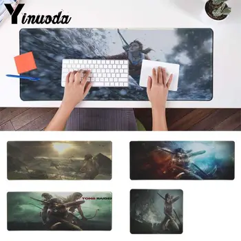 

Yinuoda 2018 New Tomb Raider DIY Design Pattern Game mousepad Speed/Control Version Large Gaming Mouse Pad