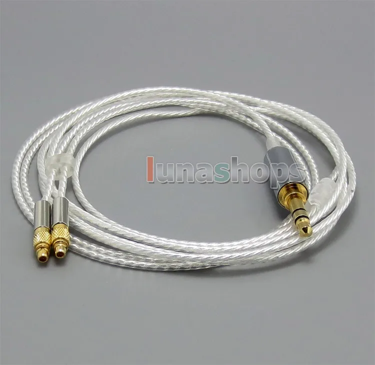 6N серебряное покрытие шнур с покрытием Headaphone кабель для Shure srh1440 srh1840 SRH1540 LN004672|cable