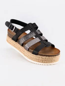 

SOLADA Sandals with platform in rope