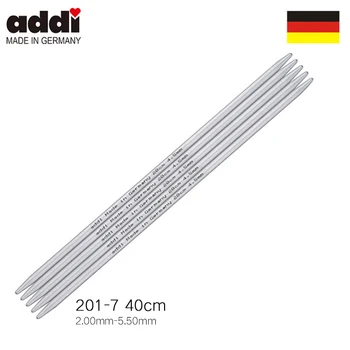 

Addi 201-7 Double Pointed Straight Needles length 40cm matal needles