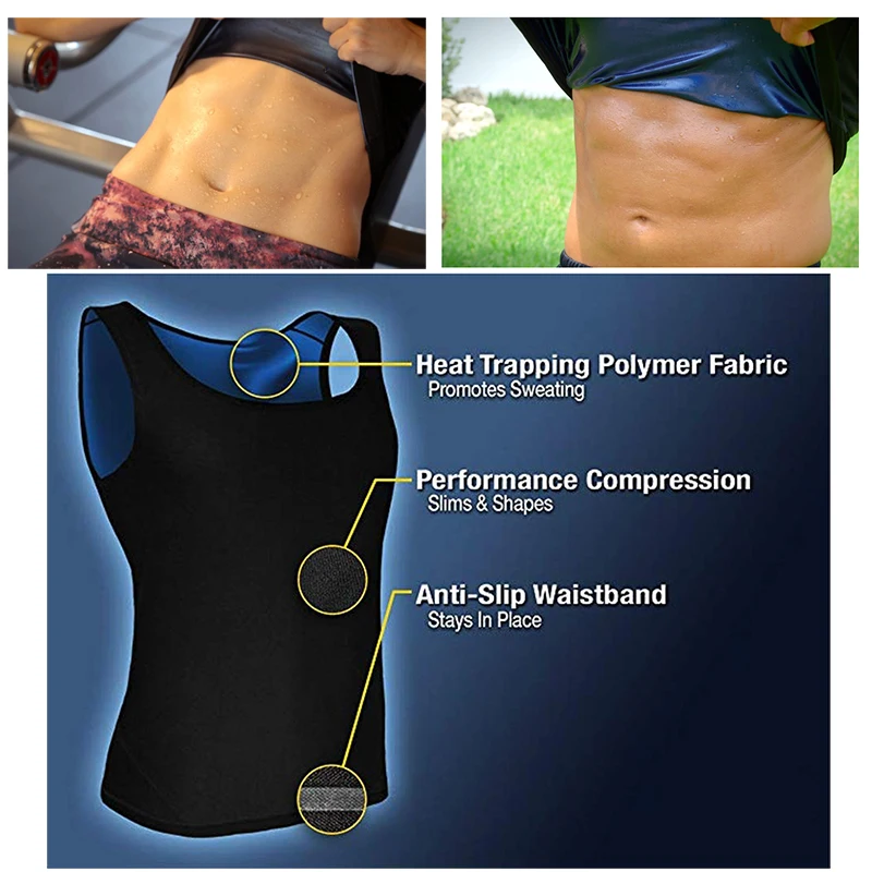Послеродовой корсет для похудения Премиум тренировочный топ с эффектом сауны Топ для живота полимерный жилет для похудения для беременных женщин