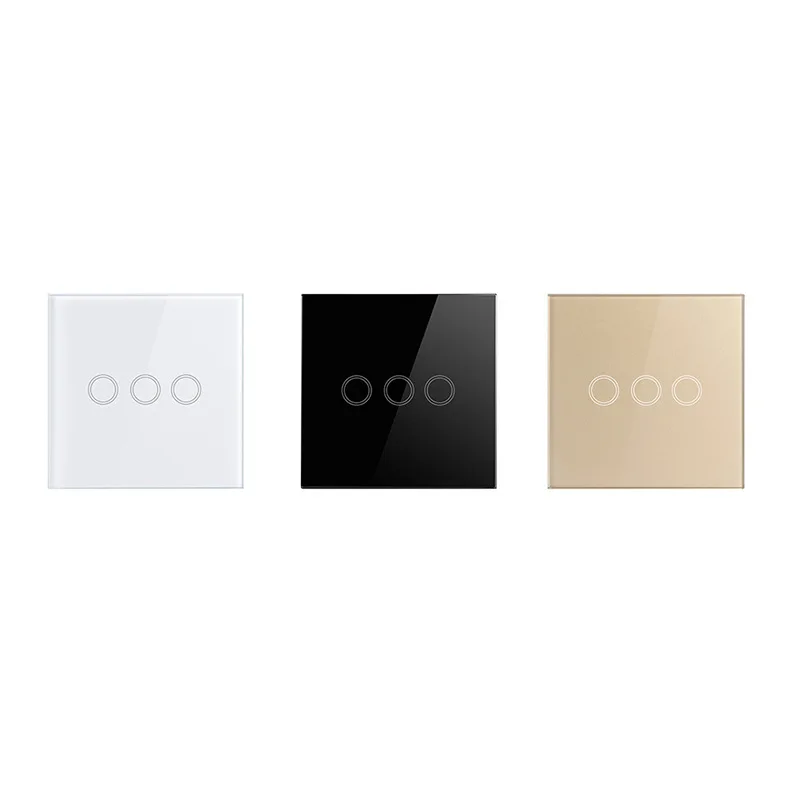 3 Gang Remote Control Wall Light Switch 5