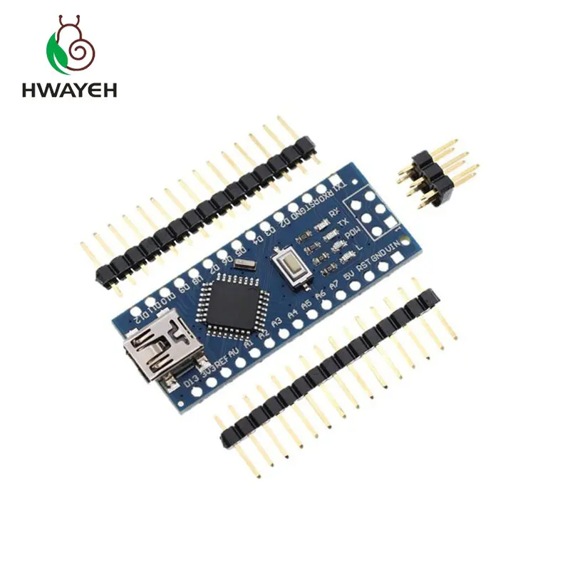 Плата микроконтроллера Nano V3.0 ATmega328P CH340G 5 в 16 м плата для arduino NANO 328P 3 0 10 шт. |