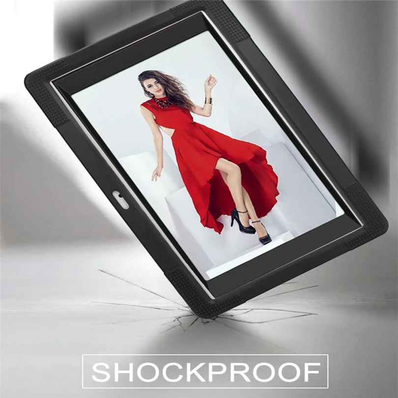 

Universal Silicone Cover Case For 10 10.1 Inch Android Tablet PC&Pen&Film Anti-dirts anti-shock anti-aging A30