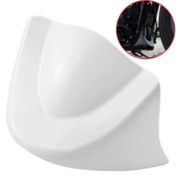 

Motorbike Front Spoiler Lower Chin Air Dam Fairing White For 2006-2017 Harley Dyna FXD StreetBob FatBob WideGlide Models