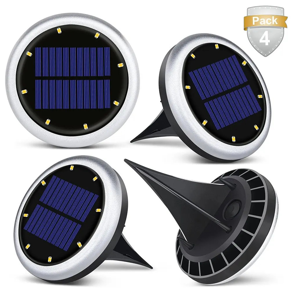 Solar Ground Lights Outdoor Garden Pathway Waterproof In ... Solar Ground Lights Outdoor Garden Pathway Waterproof In ...